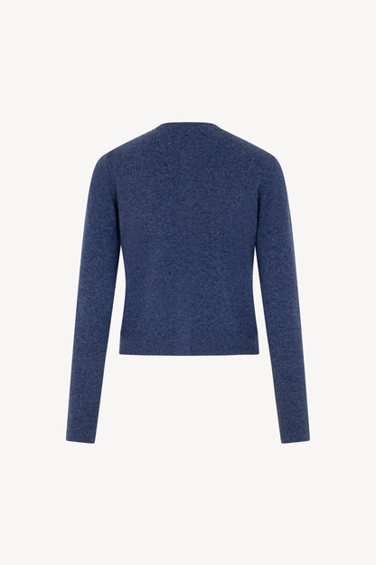 Pure Cashmere Crew Neck Cardigan