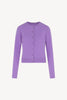 Pure Cashmere Crew Neck Cardigan