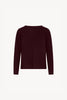 Girocollo Dritto-Rovescio in Puro Cashmere Acero