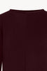 Girocollo Dritto-Rovescio in Puro Cashmere Acero