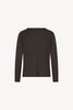 Girocollo Dritto-Rovescio in Puro Cashmere Mocha