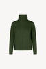 Maglia Lupetto Dritto-Rovescio in Puro Cashmere Loden
