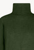 Maglia Lupetto Dritto-Rovescio in Puro Cashmere Loden