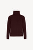 Maglia Lupetto Dritto-Rovescio in Puro Cashmere Acero
