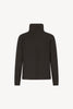 Maglia Lupetto Dritto-Rovescio in Puro Cashmere Mocha