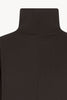 Maglia Lupetto Dritto-Rovescio in Puro Cashmere Mocha