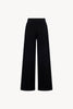 Pantaloni Ampi in Puro Cashmere Nero