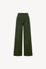 Pantaloni Ampi in Puro Cashmere Loden