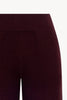 Pantaloni Ampi in Puro Cashmere Acero