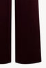 Pantaloni Ampi in Puro Cashmere Acero