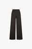 Pantaloni Ampi in Puro Cashmere Mocha