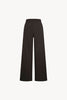 Pantaloni Ampi in Puro Cashmere Mocha