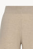 Pantaloni Ampi in Puro Cashmere Avena