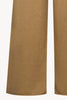 Pantaloni Ampi in Puro Cashmere Cammello