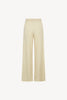 Pantaloni Ampi in Puro Cashmere Latte