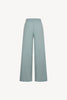 Pantaloni Ampi in Puro Cashmere Acquamarina