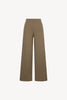 Pantaloni Ampi in Puro Cashmere Dune