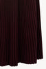 Gonna Plissè in Puro Cashmere Acero