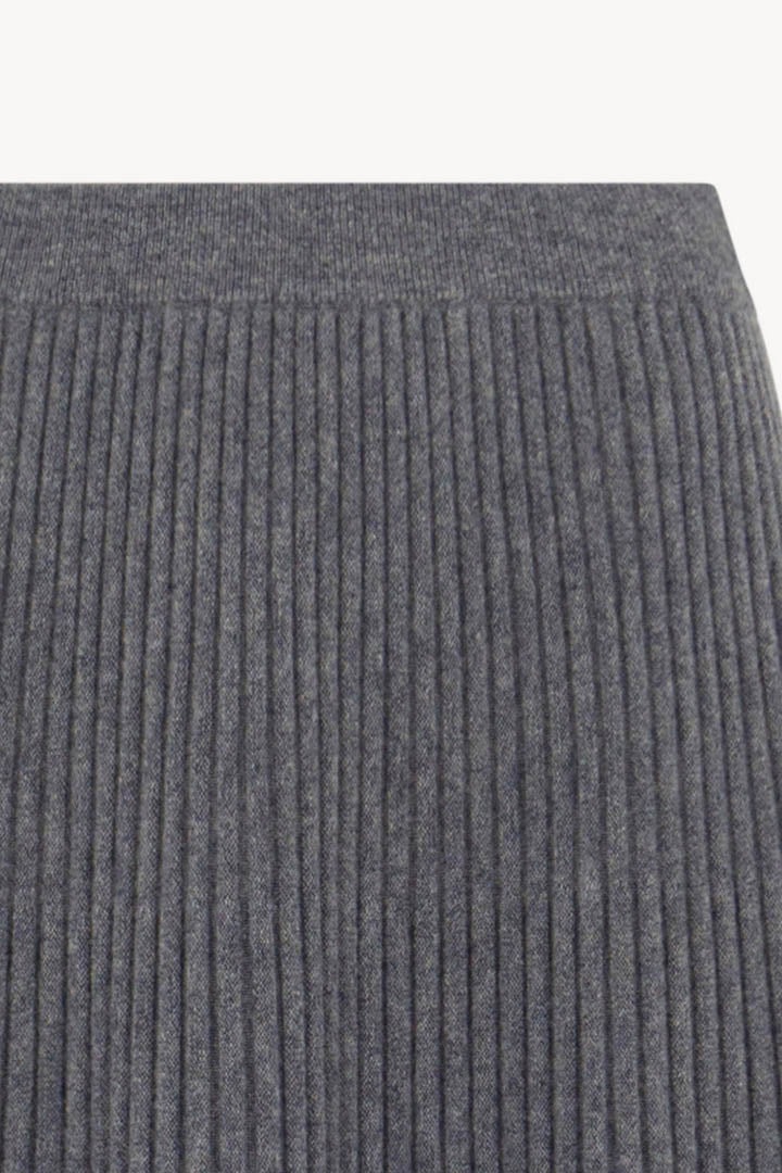 Gonna Plissè in Puro Cashmere Derby