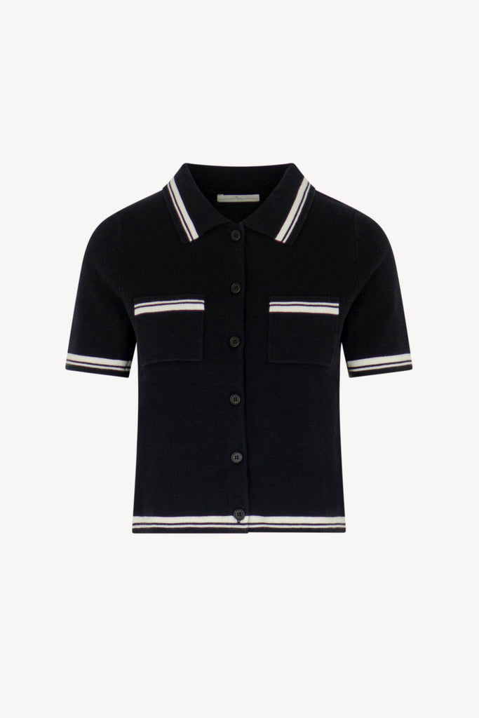 Camicia M/Manica bicolore Cotone - Seta - Cashmere
