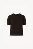 Girocollo Mezza Manica in Puro Cashmere Mocha