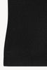 Dolcevita Senza Maniche in Puro Cashmere Nero