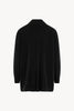 Maglia Over Collo a Scialle in Puro Cashmere Nero