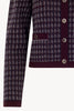 Giacca effetto Tweed in Puro Cashmere Acero