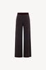 Pantaloni effetto Tweed in Puro Cashmere Acero