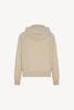 Felpa Donna con Cappuccio in Puro Cashmere Avena