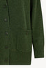 Loden Green Pure Cashmere V-neck Cardigan