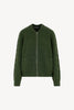 Bomber in Punto Chevron in Puro Cashmere Loden