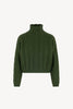 Maglia Lupetto a Trecce in Puro Cashmere Loden