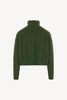 Maglia Lupetto a Trecce in Puro Cashmere Loden