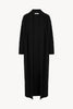 Cappotto a Trecce in Puro Cashmere Nero