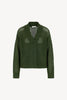 Cardigan in Punto Rete in Puro Cashmere Loden