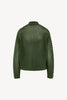 Cardigan in Punto Rete in Puro Cashmere Loden