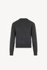 Maglia Scollo a V in Seta Cashmere Extrafine Grigio