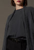 Cappotto in Puro Cashmere Garzato Ardesia