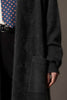 Cappotto in Puro Cashmere Garzato Ardesia