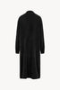 Cappotto in Puro Cashmere Garzato Nero