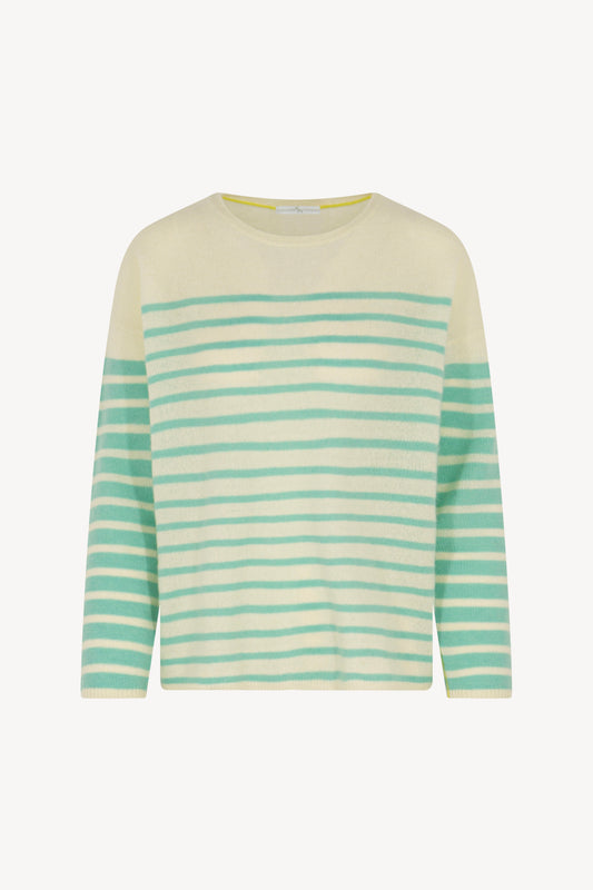 Pure Cashmere Striped Sweater