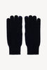 Guanti con Toucscreen  in Puro Cashmere Navy