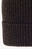 Berretto Unisex a Coste in Puro Cashmere Mocha - Modello Lungo