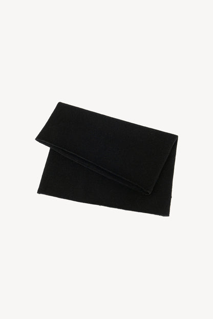 Scaldacollo Unisex in Puro Cashmere Nero