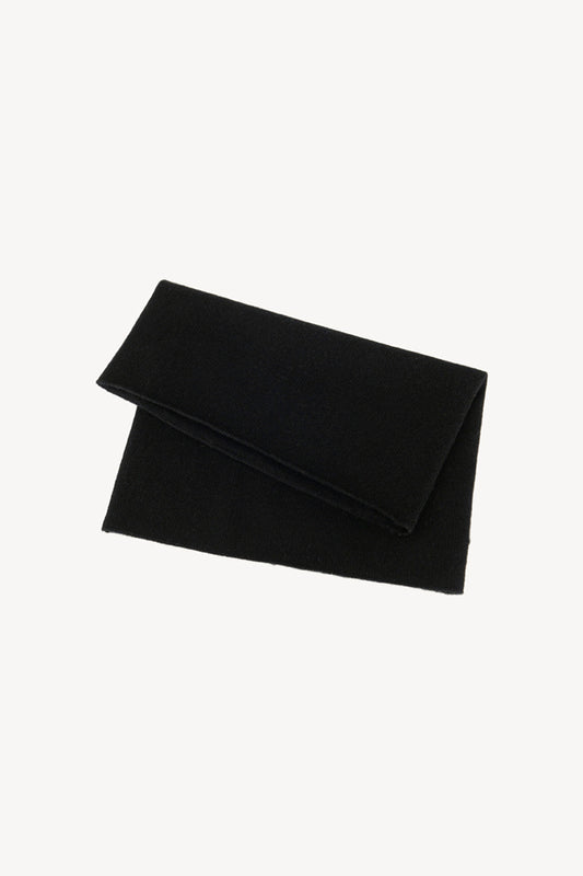 Scaldacollo Unisex in Puro Cashmere Nero