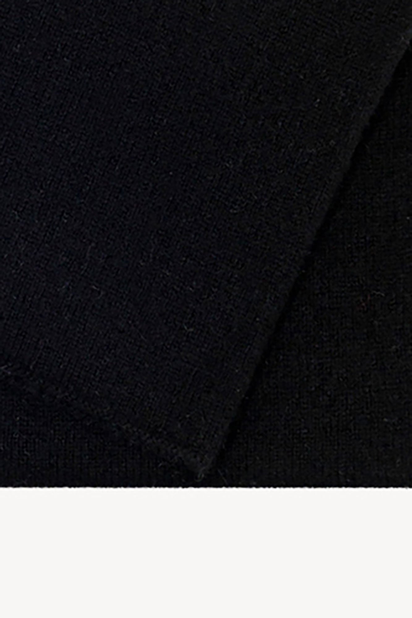 Scaldacollo Unisex in Puro Cashmere Nero