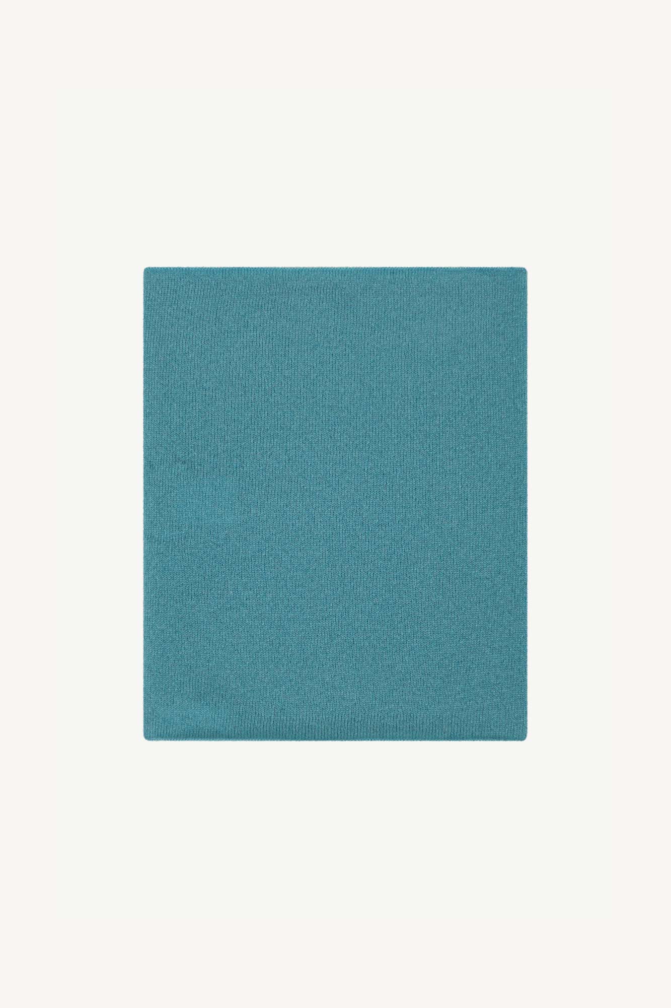 Scaldacollo Unisex in Puro Cashmere Turchese