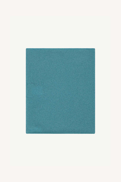 Scaldacollo Unisex in Puro Cashmere Turchese