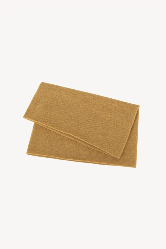Scaldacollo Unisex in Puro Cashmere Cammello